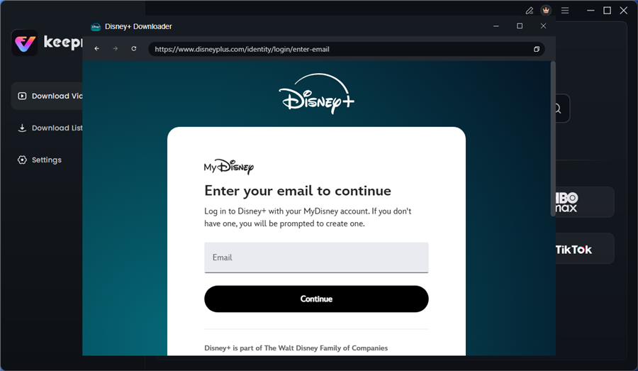 Log in to Disney Plus Account